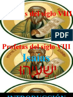 Profetas Del Siglo VIII (ISAÍASI)