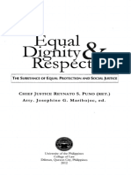 119 Puno, Equal Dignity and Respect (Excerpt)