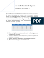 Datos para Poster, Grupos 1 - 11 Ingenieria