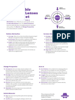 The Invisible Cheat Sheet: Solutions Lenses