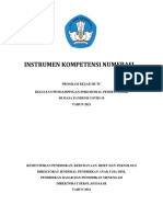 Instrumen Kompetensi Numerasi