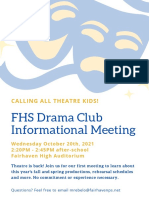 Calling All Theatre Kids!