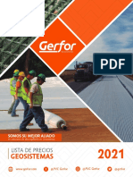 Lista de Precios Geosistemas 2021