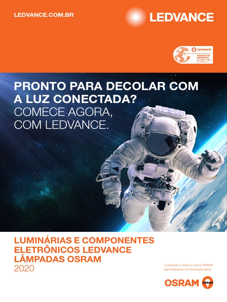 Catálogo Ledvance Brasil PDF Iluminação pública Diodo emissor de luz
