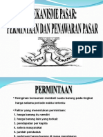 Permintaan, Penawaran Dan Mekanisme Pasar