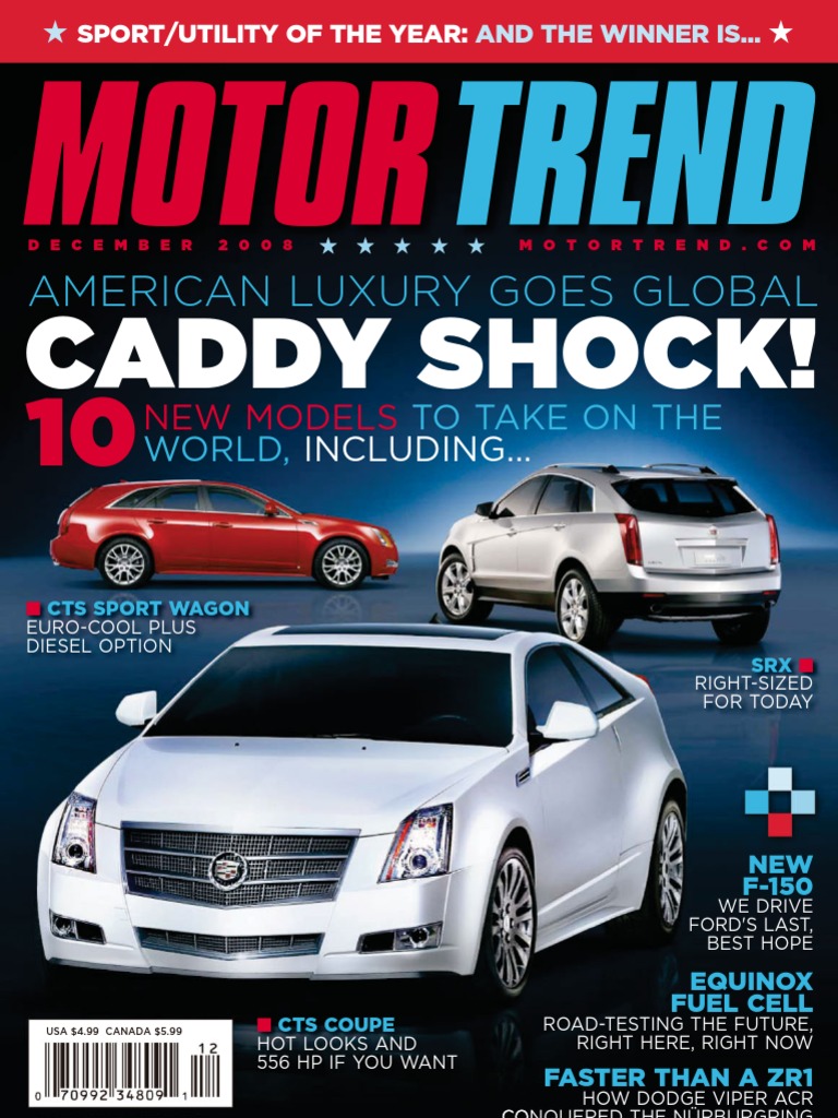 Motor Trend 2008-12, PDF, Hybrid Electric Vehicle