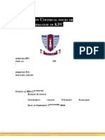 Download report on kfcs unethical issues by Umar Ali SN53276566 doc pdf
