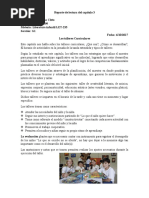 Reporte de Lectura Del Capítulo 3