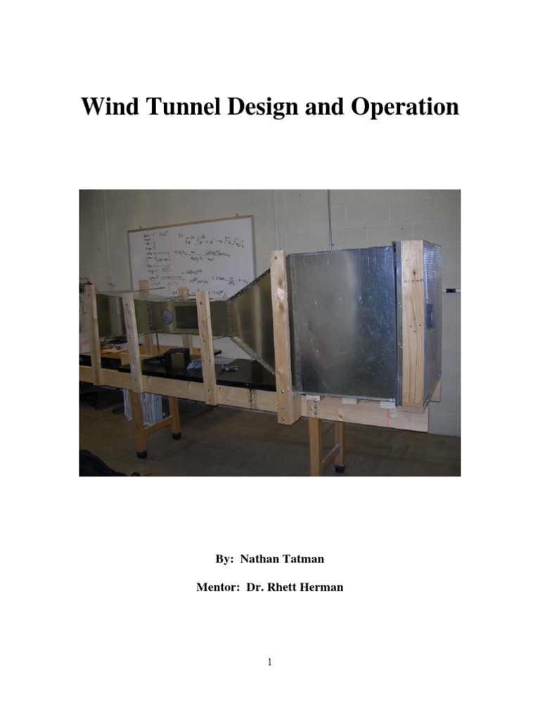 Wind tunnel research paper image