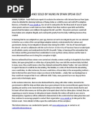 Download Spain Nuns steal babies and sell newborns into in illegal corrupt adoption business they have orchestrated  by Protect Your Children Foundation SN53278186 doc pdf