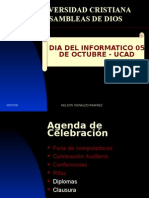 Dia Del Informatico 05 de Octubre - Ucad