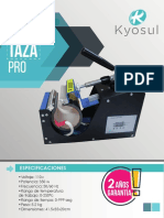 Manual Taza Kyosul