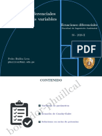 Ecuaciones diferenciales con coeficientes variables