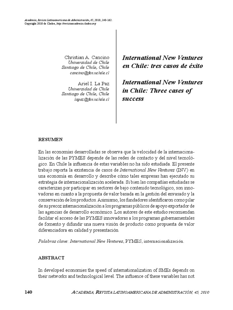 Casos De Exito Pdf Pequeñas Y Medianas Empresas Exportaciones