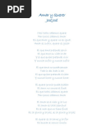 Amar y Querer: Letras de José José | PDF