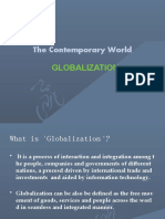 The Contemporary World: Globalization