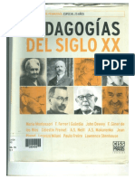 PEDAGOGIAS SIGLO XX