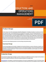 Production and Operations Management: Unit-1