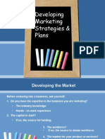 MBA-Marketing M-Developing Marketing Strategies