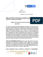 Circular 2 de Apertura Segunda Convocatoria 20211