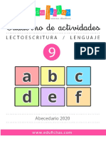 LE0009 Abecedario Edufichas 2020