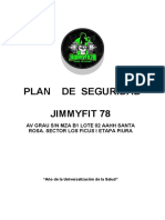 Plan de seguridad Jimmyfit
