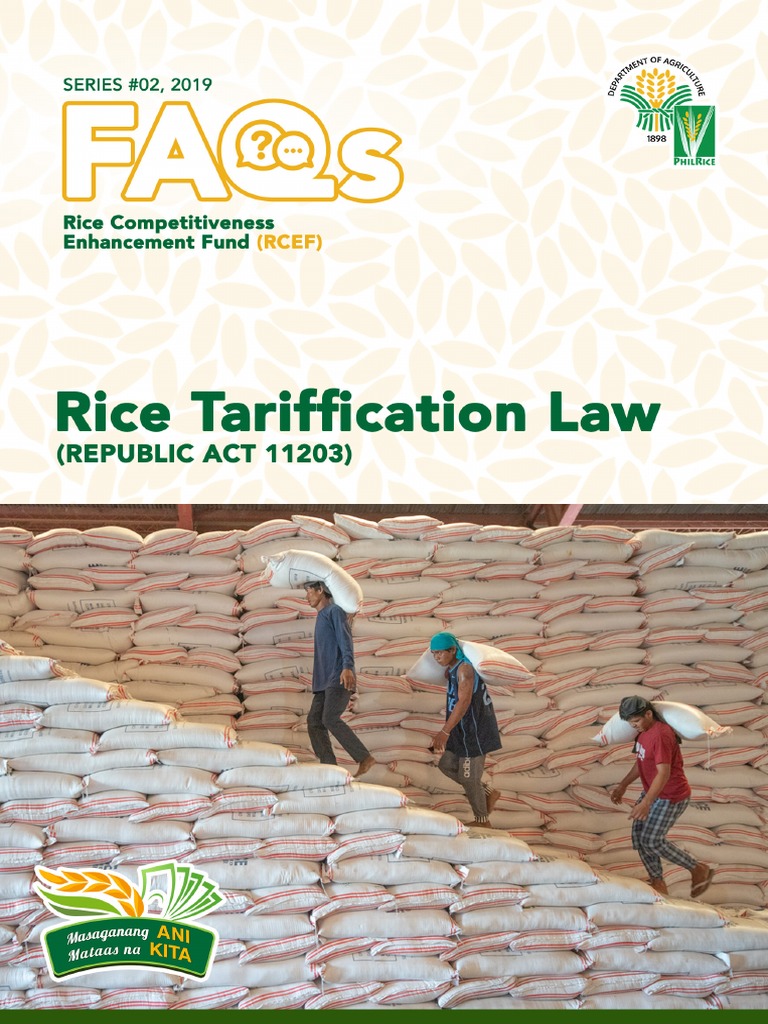 RCEF FAQ02RiceTariff PDF Rice Tariff