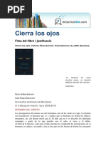 Cierra Los Ojos