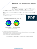 E-Book Exclusivo: 20 Macetes para Melhorar A Sua Memória: 1. Caminhe Antes de Fazer Uma Prova