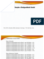 Estratificação e Desigualdade Social - Raça