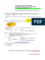 Ficha Pedagógica - Matemática - P3 - 3ro - Bgu