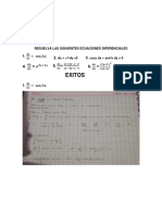 Taller - 1 Ecuaciones Diferenciales