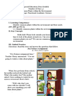 I. Learning Competency: (TP - SFP-pe-NG-1) II. Key Concepts: By: Cherry Dawn A. Apatan