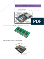 Internal and External Components of Computer