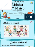 Clase de música 1° básico 22 de septiembre