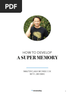 How To Develop A Super Memory
