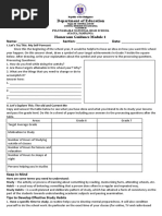 Homeroom Guidance Module 1