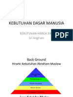 Kebutuhan Harga Diri