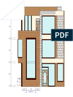 Floor plan layout with room dimensions