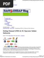 Download Setting GPRS  3G Manual Semua Operator by Baco Kuttu SN53286702 doc pdf