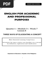 EAPP Module 7: Writing a Concept Paper | PDF | Concept | Competitive ...