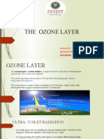 The Ozone Layer: Submitted BY Abhishek Prakash