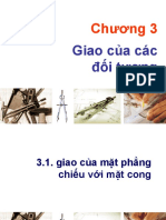 Giao Mp và các đối tượng (mặt cong, mặt phẳng)