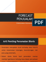 M3 Forecast Penjualan