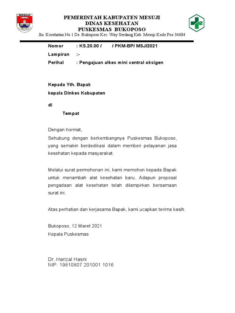 Proses pengadaan alat kesehatan di Dinkes Lampung Tengah