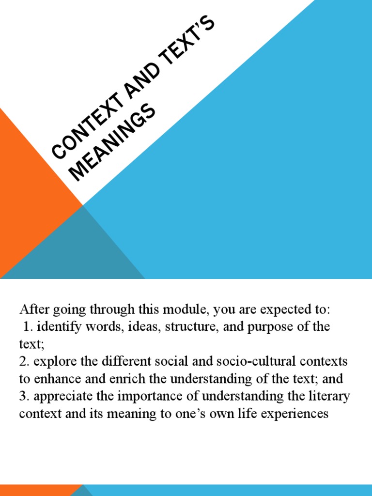 Understanding Literary Contexts | PDF | Genre