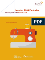 HR Guidelines For RMG Factories: in Response To