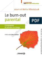 Le Burn-Out Parental de Boeck Supérieur 2017