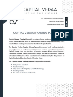Capital Vedaa: Trading Manual Is A Ready Reckoner Guide Curated by The Capital