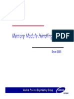 Memory Module Handling Guide Samsung